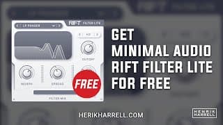 Get this cool plugin for free! (Rift Filter Lite)