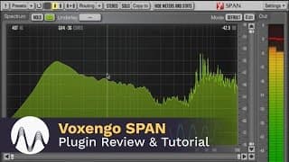 Voxengo SPAN Plugin Review and Tutorial